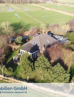 Leben, wo andere Urlaub machen - Bungalow mit Einliegerwohnung und Deichblick nahe Greetsiel - Krummhörn