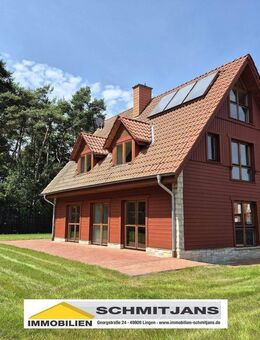 Skandinavischer Wohntraum mit Waldblick! Exklusives Einfamilienhaus - Ihr Zuhause Nähe Saller See - Lengerich (Niedersachsen)