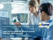 Leiter für Projekte im Bereich Sanitär, Heizung, Klima (m/w/d) - Sulz (Neckar)