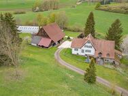 Wohnhaus mit Stallungen und großem Grundstück in absoluter Alleinlage; ideal für Tierhaltung - Tuningen