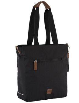 camel active Shopper Aurum, aus recyceltem, robusten Nylon leichtgewichtig mit feinen Details