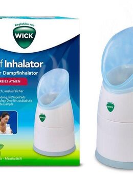 WICK Inhalator W1300V1, kompakt und leicht zu bedienen, unterstützt der Inhalator freies Atmen