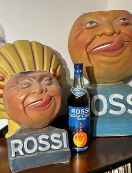Rossi Gips ReklameFigur Werbefigur Riesige 47cm Unauffindbar !! - Köln
