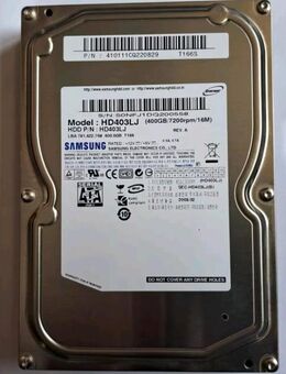 400 GB HDD Festplatte von Samsung - Modell HD403LJ - Senden (Nordrhein-Westfalen)