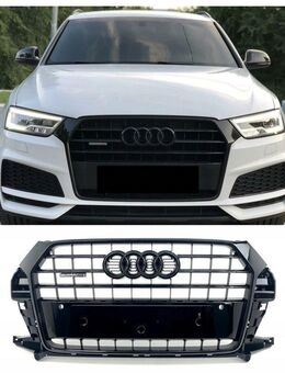 AUDI Q3 8U0 LIFT S-LINE COMPETITION 15-18 GRILL 8U0853653M - Wuppertal
