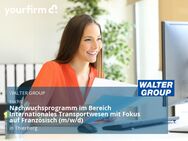 Nachwuchsprogramm im Bereich Internationales Transportwesen mit Fokus auf Französisch (m/w/d) - Cham CH