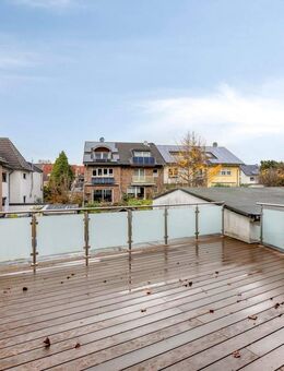 PROVISIONSFREI - Stilvoll wohnen auf 81 m²: Moderne 2-Zimmer-Wohnung mit XL-Terrasse in Alt-Hürth - Hürth