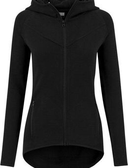 URBAN CLASSICS Sweatjacke Urban Classics Damen Ladies Athletic Interlock Zip Hoody (1-tlg)
