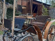 Historische Pferdekutsche um 1900 gut erhalten, dekorativ und fahrbereit - Nordwestuckermark