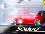 Modell1:18--2 x Fiat 500 weiss Burago -1 x Solido OVP NEU 1 x Rally ohne OVP 1 x Rally (999) Revell auf Grundplatte ohne OVP - Meckenheim