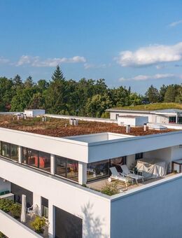 Ganz oben, ganz privat. Penthouse mit großer Dachterrasse - München