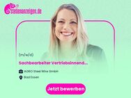 Sachbearbeiter Vertriebsinnendienst & Disposition (m/w/d) - Bad Essen