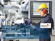 Automation Manager (m/w/d) - Grabowhöfe