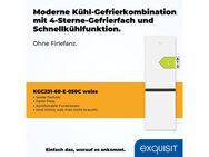 exquisit Kühl-/Gefrierkombination KGC231-60-E-050C, 144 cm hoch, 47,4 cm breit