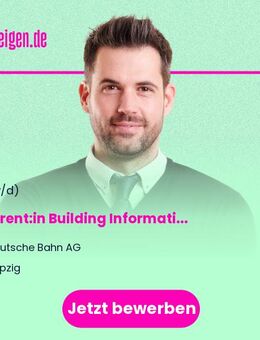 Referent:in Building Information Modeling (BIM) - Halle (Saale)
