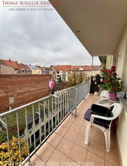 Helle 3-Zimmer-Wohnung mit großem Westbalkon in ruhiger Sackgassenlage - Nürnberg