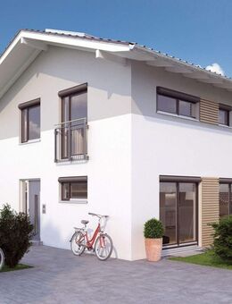 Modernes Einfamilienhaus mit Garten und einer Garage in Burglengenfeld - Burglengenfeld