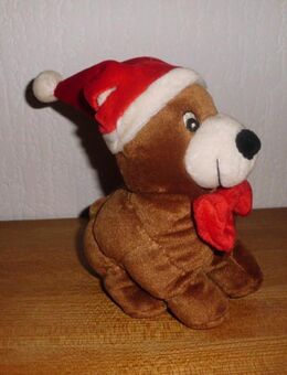 Weihnachtshund aus Plüsch - Merkelbach