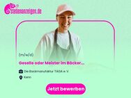 Geselle oder Meister im Bäckerhandwerk / Bäckereifachkraft / Bäckermeister (m/w/d) - Kenn
