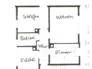 OESS-Immobilien: Neckargerach neu renovierte 3 Zimmerwohnung mit Küche, Bad/WC und Gartennutzung - Neckargerach