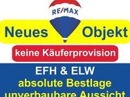Keine Käuferprovision! EFH & ELW in absoluter Bestlage / Waldrandlage ! unverbaubare Fernsicht ! - Erlenbach (Main)