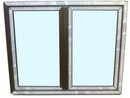 Kunststofffenster neu auf Lager 150x120 cm 2-fl (bxh) Mooreiche - Essen