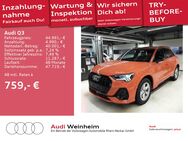 Audi Q3, 8.4 45 TFSIe S-Line Gar 2029 Black-Paket UPE 600€, Jahr 2024 - Weinheim