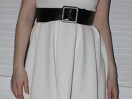 Weißes Minikleid, Trägerkleid, Gr. S, ohne Gürtel - Düsseldorf