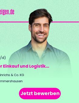 Leiter Einkauf und Logistik (m/w/d) - Dommershausen