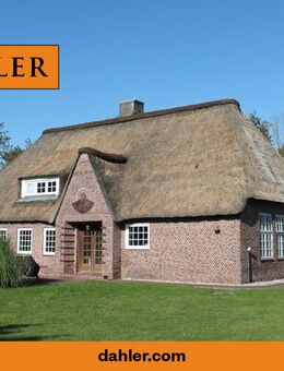 Ein historisches Juwel! Strandnaher Reethaus-Traum bei St. Peter-Ording - Tümlauer Koog