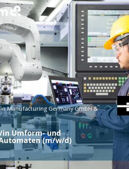 Einrichter/in Umform- und Montage-Automaten (m/w/d) - Erfurt