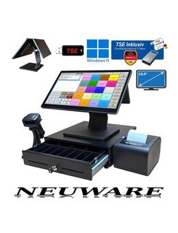 Dual All In ONE 15,6 Zoll Touchscreen - Kasse mit TSE Stick von Swissbit für KIOSK 2026 - Berlin Mitte