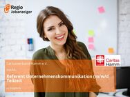 Referent Unternehmenskommunikation (m/w/d) Teilzeit - Hamm