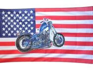 USA Motorad Flagge 90*150 mit Ösen Neu!! - Backnang