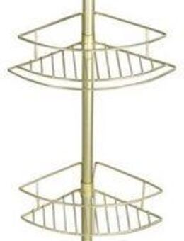 WENKO Teleskopregal Dolcedo, Eckregal mit 4 Ablagen, höhenverstellbar 65-275 cm
