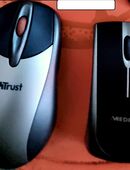 Trust & Medion Kabellose Maus in schwarz in 27283