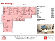 4 Zi. DG mit Loggia ca. 105 m² - Wohnung 9 - Zeppelinstr. 10, 79761 Waldshut-Tiengen - Neubau - Waldshut-Tiengen