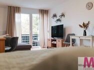 MÖBLIERT ! Modern möblierte1-Zimmer-Wohnung mit Balkon und PKW-Stellplatz in Weiherhof-Zirndorf - Zirndorf