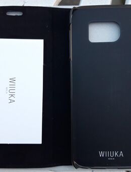 Hülle Wallet Cover für Samsung Galaxy S6 Leder von WIIUKA NEU - Regenstauf