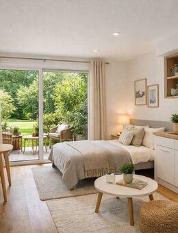 Eberswalde: ERSTBEZUG im LUXUS Neubau: 2-Zi-Erdgeschoss-Whg 26 m² MIT TERRASSE ab 2026 BEZUGSBEREIT - Eberswalde