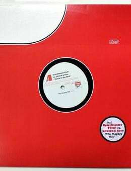 Grandmaster Flash vs Stretch & Vern - Dance to the beat 1998 Promo 12" Vinyl Techno Mayday Mix - München Bogenhausen
