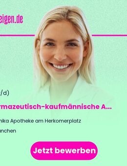 Pharmazeutisch-kaufmännische Angestellte (m/w/d) - München