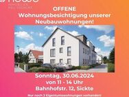 Wolfenbüttel Sickte: Rollstuhlgerechte Wohnung mit großem Gartenanteil! Einkaufen um die Ecke. - Sickte