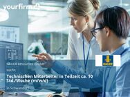 Technischen Mitarbeiter in Teilzeit ca. 10 Std./Woche (m/w/d) - Schwandorf
