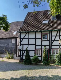 Seltene Altstadt-Rarität: Denkmalgeschütztes Fachwerkhaus mit Südwest-Terrasse in Hattingen - Hattingen