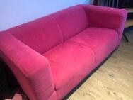 Sofa Pink,Breite 115cm,Höhe 65cm,Tiefe 85cm,Guten Zustand,Gebracht. - Mönchengladbach