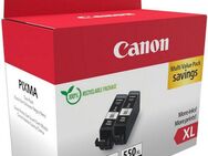 Canon PGI-550XL (Doppelpack) Tintenpatrone (Packung, 2-tlg)