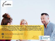 Pädagogische Fachkraft / Heilpädagogische Unterrichtshilfe für unsere Förderschule und Heilpädagogische Tagesstätte (HPT) (m/w/d) Teilzeit - München