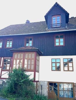 !PROVISIONSFREI! Malerisch & saniert: Fachwerkhaus in Staufenberg-Spiekershausen (8-9 Zi / 253 m²) nahe der Fulda ++ mit Bootsanlegeplatz ++ Sitzecke, - Staufenberg (Niedersachsen)