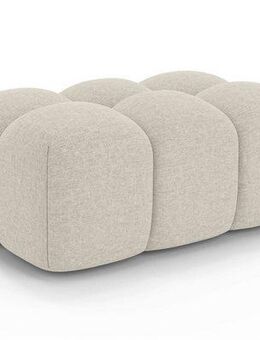 OTTO home Polsterhocker KALLIE Sitzhocker, Bubble-Optik, Maße B/T/H: 90/60/44 cm, moderne Steppung, hoher Sitzkomfort und modernes Design